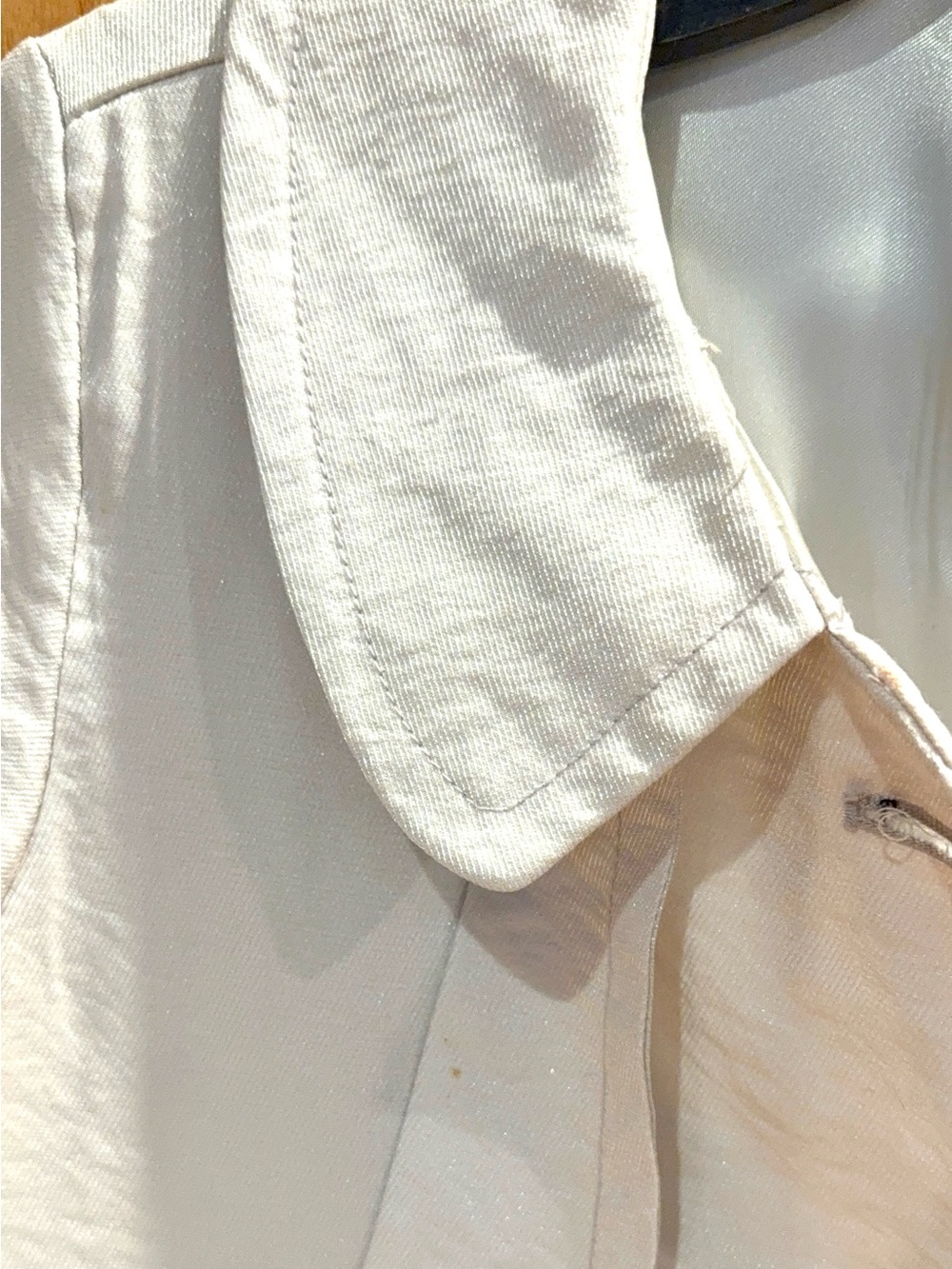 Tulle Original Clothing Shimmery Cream Jacket Cap Sleeve Size Small - Picture 6 of 6